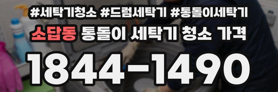 소답동 통돌이 세탁기 청소 가격