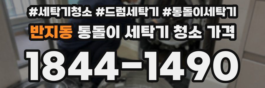 반지동 통돌이 세탁기 청소 가격