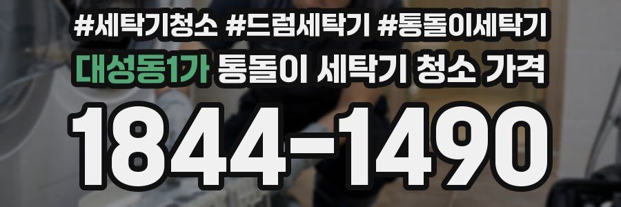 대성동1가 통돌이 세탁기 청소 가격