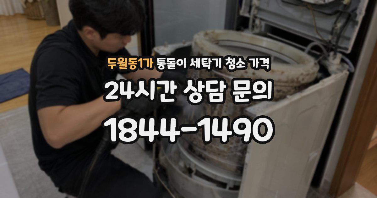 두월동1가 통돌이 세탁기 청소 가격