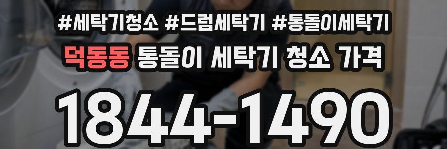덕동동 통돌이 세탁기 청소 가격