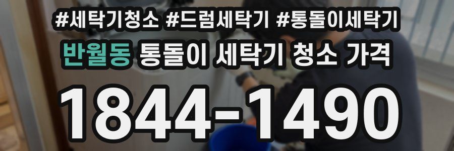 반월동 통돌이 세탁기 청소 가격