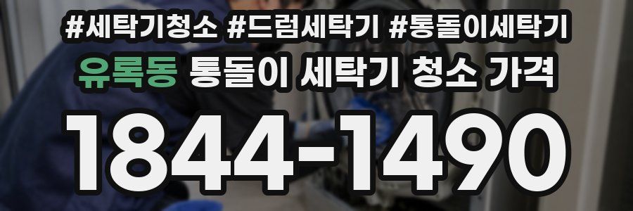 유록동 통돌이 세탁기 청소 가격