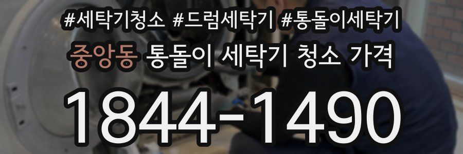 중앙동 통돌이 세탁기 청소 가격