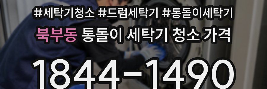 북부동 통돌이 세탁기 청소 가격