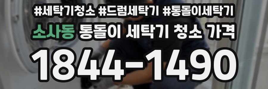 소사동 통돌이 세탁기 청소 가격
