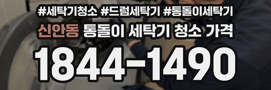 신안동 통돌이 세탁기 청소 가격