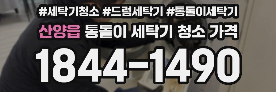 산양읍 통돌이 세탁기 청소 가격