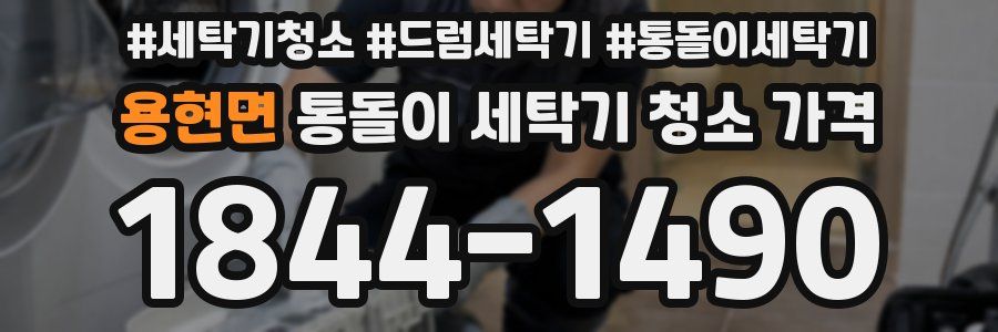 용현면 통돌이 세탁기 청소 가격