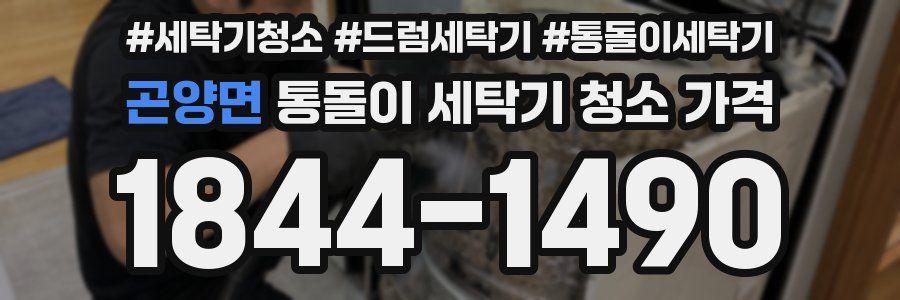 곤양면 통돌이 세탁기 청소 가격