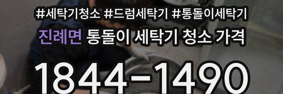 진례면 통돌이 세탁기 청소 가격