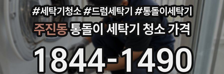 주진동 통돌이 세탁기 청소 가격