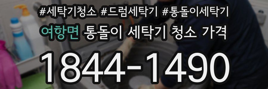 여항면 통돌이 세탁기 청소 가격