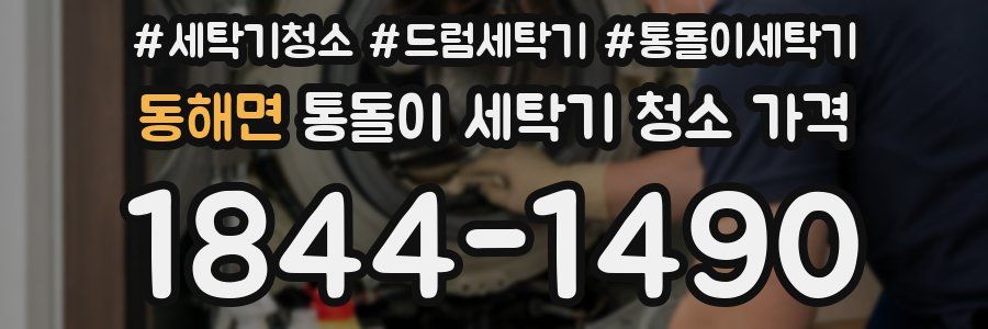 동해면 통돌이 세탁기 청소 가격