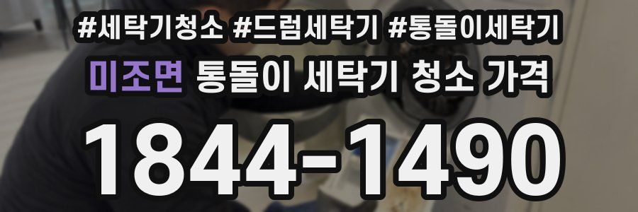 미조면 통돌이 세탁기 청소 가격