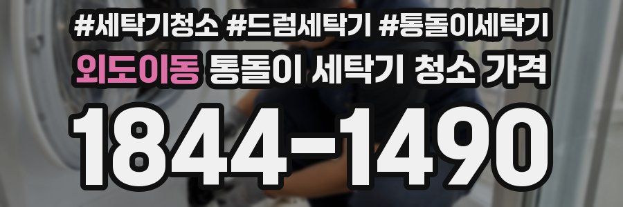 외도이동 통돌이 세탁기 청소 가격