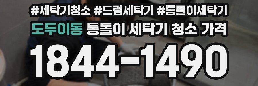 도두이동 통돌이 세탁기 청소 가격