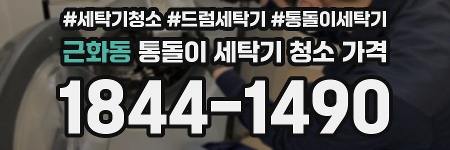 근화동 통돌이 세탁기 청소 가격