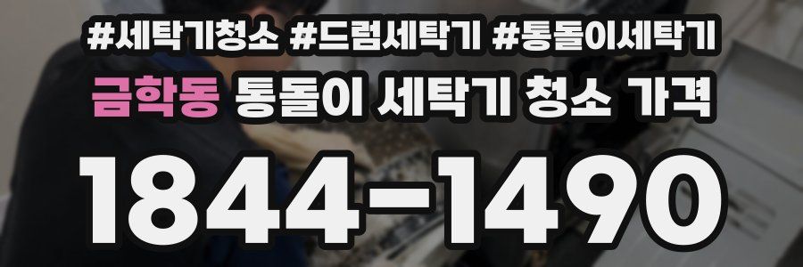 금학동 통돌이 세탁기 청소 가격
