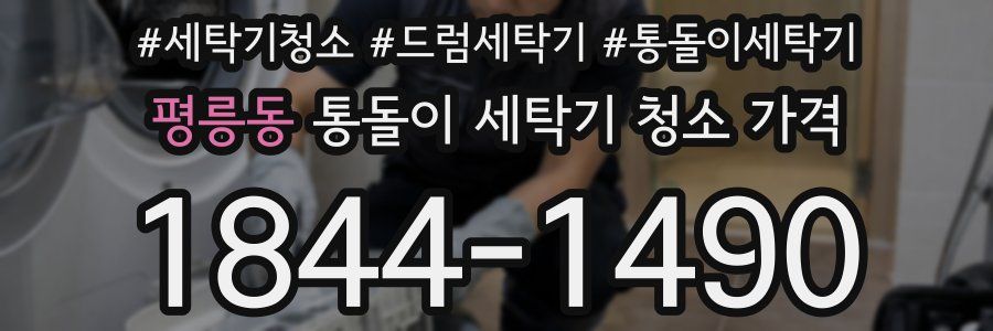 평릉동 통돌이 세탁기 청소 가격