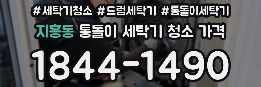 지흥동 통돌이 세탁기 청소 가격