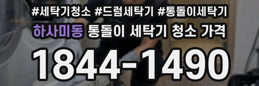 하사미동 통돌이 세탁기 청소 가격