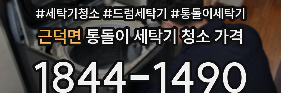근덕면 통돌이 세탁기 청소 가격