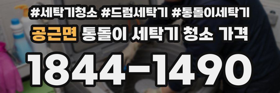 공근면 통돌이 세탁기 청소 가격
