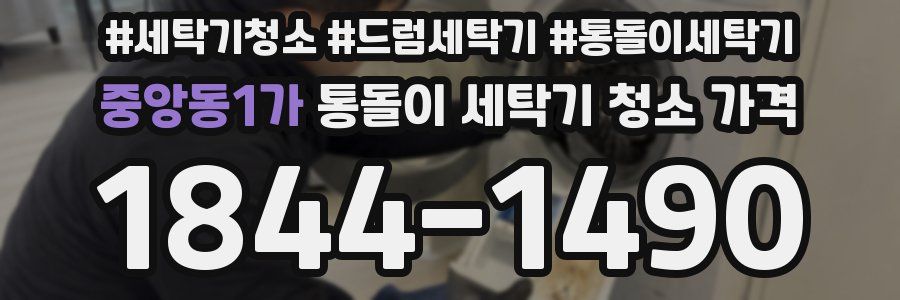 중앙동1가 통돌이 세탁기 청소 가격