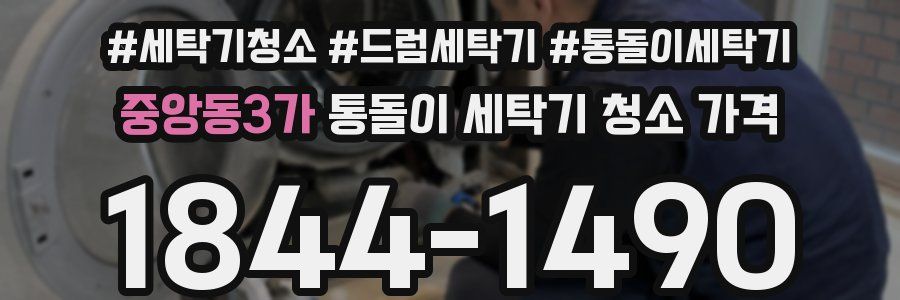 중앙동3가 통돌이 세탁기 청소 가격