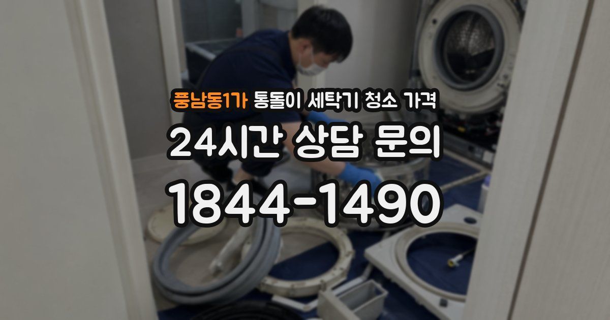 풍남동1가 통돌이 세탁기 청소 가격