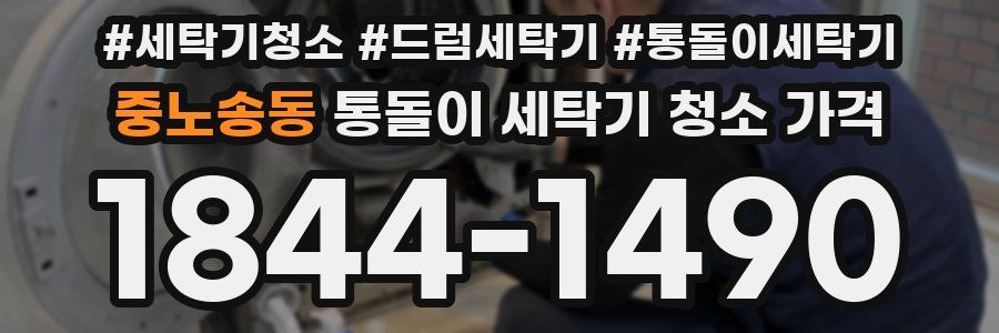 중노송동 통돌이 세탁기 청소 가격