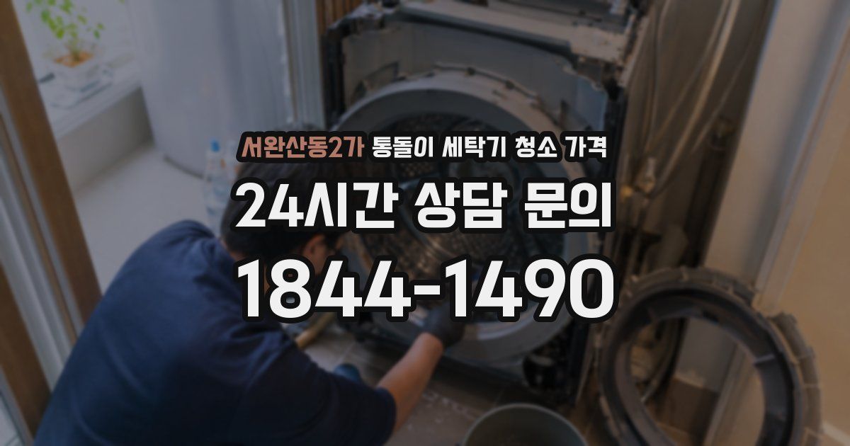 서완산동2가 통돌이 세탁기 청소 가격