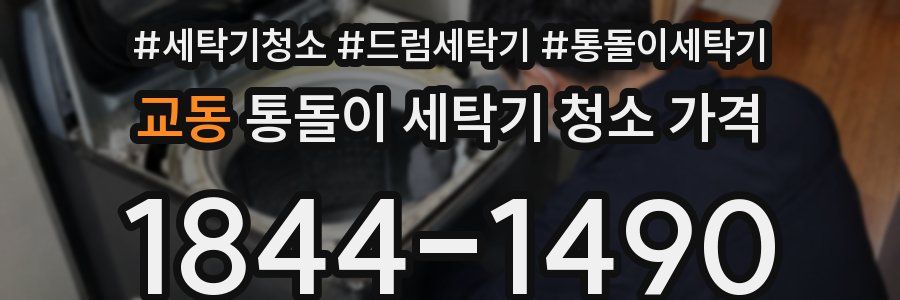 교동 통돌이 세탁기 청소 가격