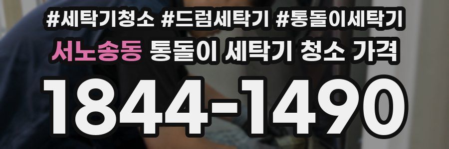 서노송동 통돌이 세탁기 청소 가격