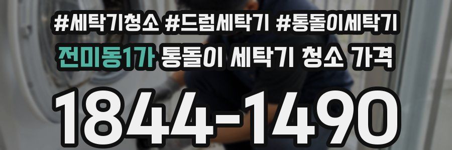전미동1가 통돌이 세탁기 청소 가격