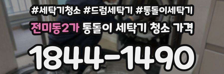 전미동2가 통돌이 세탁기 청소 가격