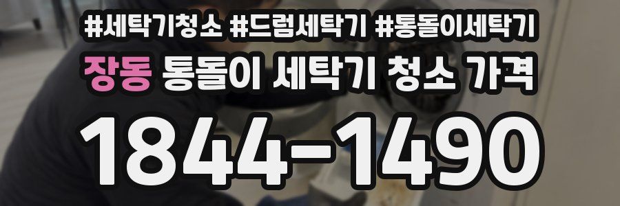 장동 통돌이 세탁기 청소 가격