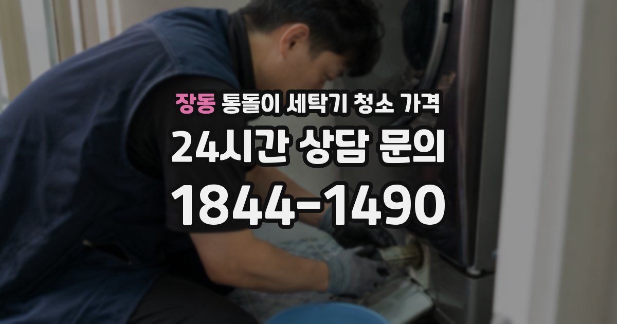 장동 통돌이 세탁기 청소 가격