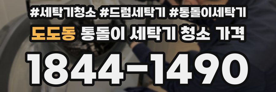도도동 통돌이 세탁기 청소 가격