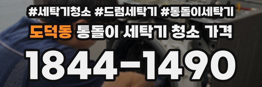 도덕동 통돌이 세탁기 청소 가격