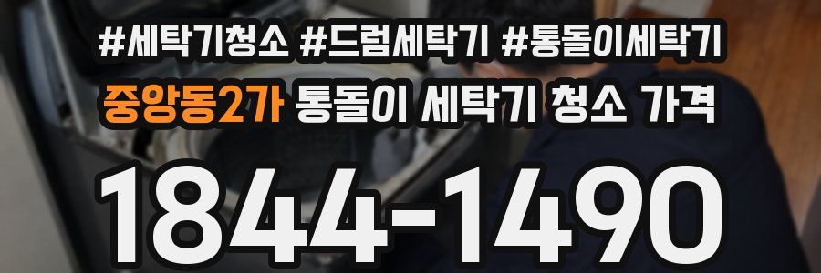 중앙동2가 통돌이 세탁기 청소 가격