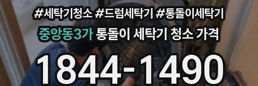 중앙동3가 통돌이 세탁기 청소 가격