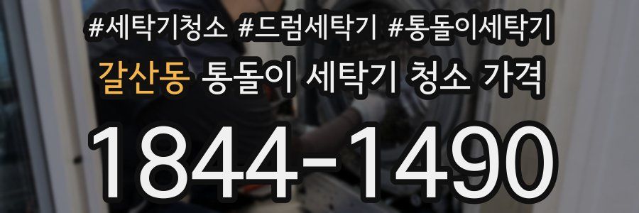 갈산동 통돌이 세탁기 청소 가격