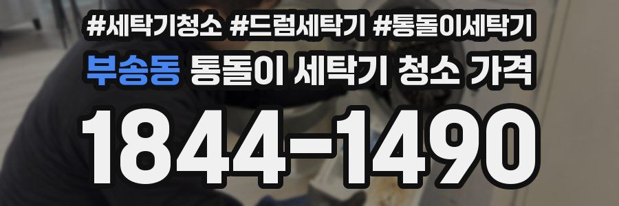 부송동 통돌이 세탁기 청소 가격
