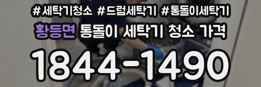 황등면 통돌이 세탁기 청소 가격