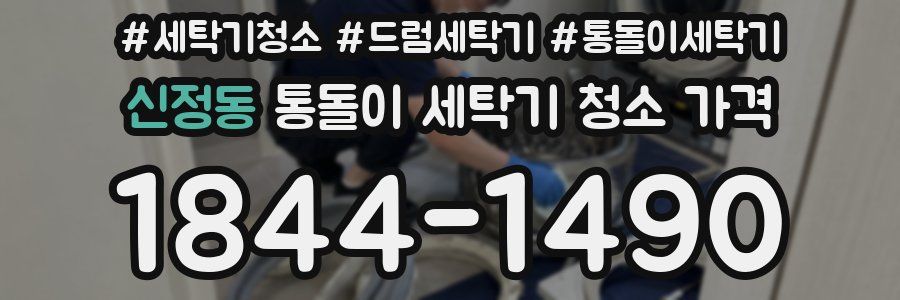 신정동 통돌이 세탁기 청소 가격