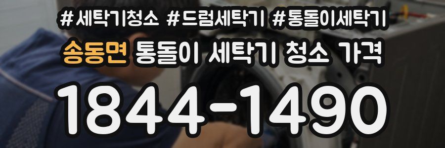 송동면 통돌이 세탁기 청소 가격