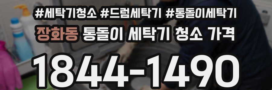 장화동 통돌이 세탁기 청소 가격