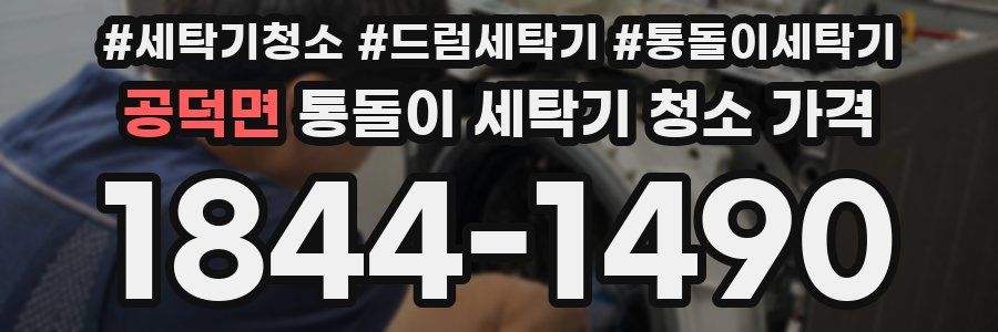 공덕면 통돌이 세탁기 청소 가격